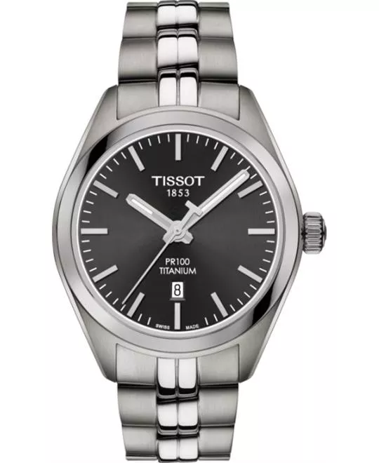 TISSOT PR 100 T101.210.44.061.00 Titanium Watch 33mm