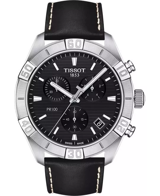 Tissot PR 100 T101.617.16.051.00 Sport Gent Chronograph Watch 44mm
