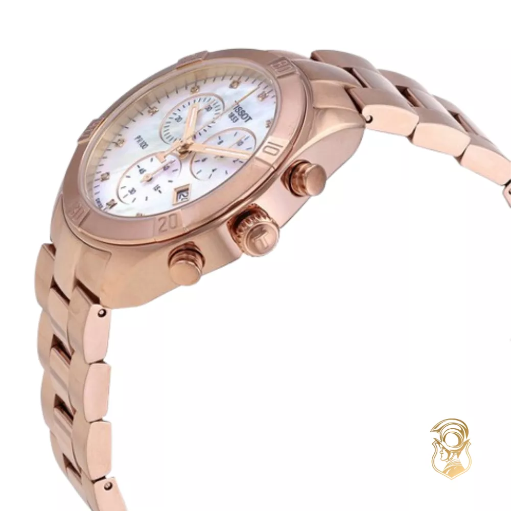 Tissot PR 100 T101.917.33.116.00 Sport Chic Chronograph Watch 38mm