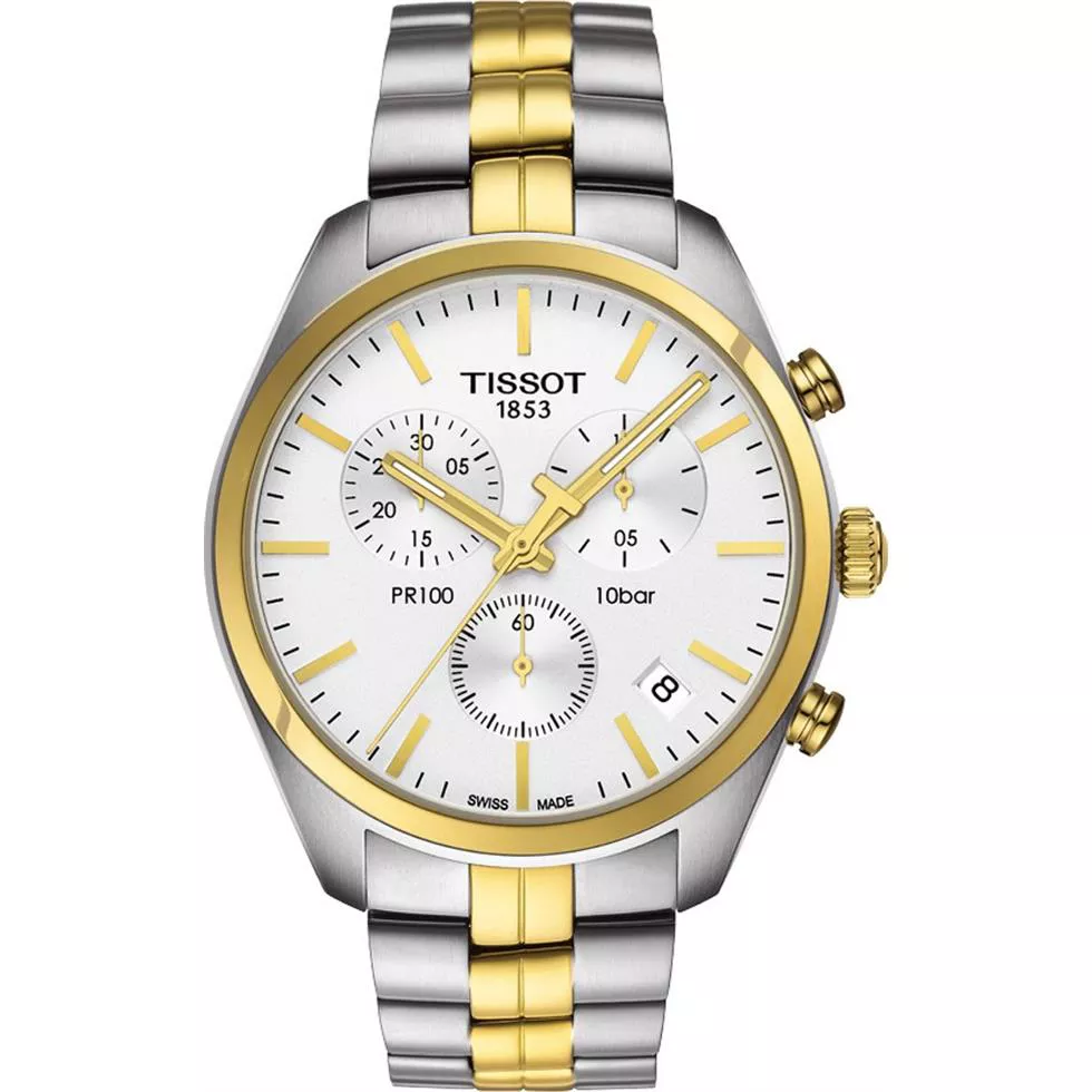Tissot PR 100 T101.417.22.031.00 White Watch 41mm