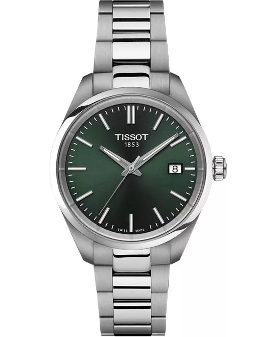 Tissot PR100 Green-Tone Women's Watch 34mm