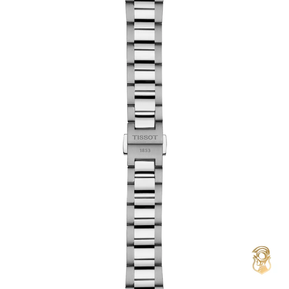 Tissot PR100 Diamonds Silver-Tone Watch 34mm