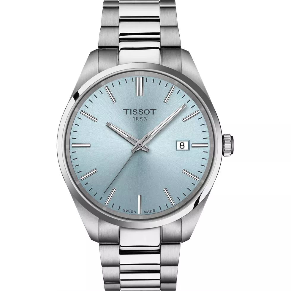 Tissot PR100 T150.410.11.351.00  Silver-Tone Watch 40mm