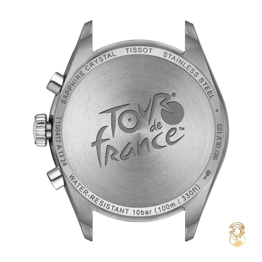 Tissot PR100 Tour De France Silver-Tone Watch 40mm