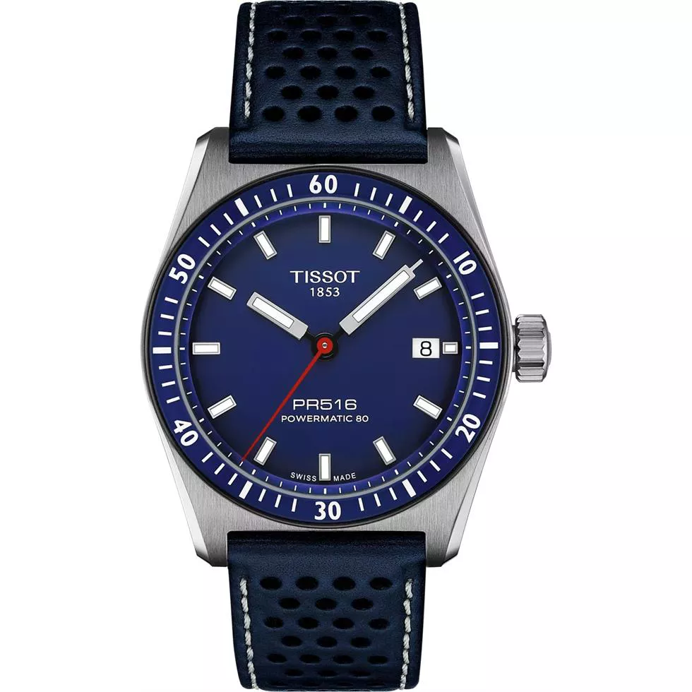 Tissot PR516 T149.407.16.041.00 Blue-Tone Watch 38mm