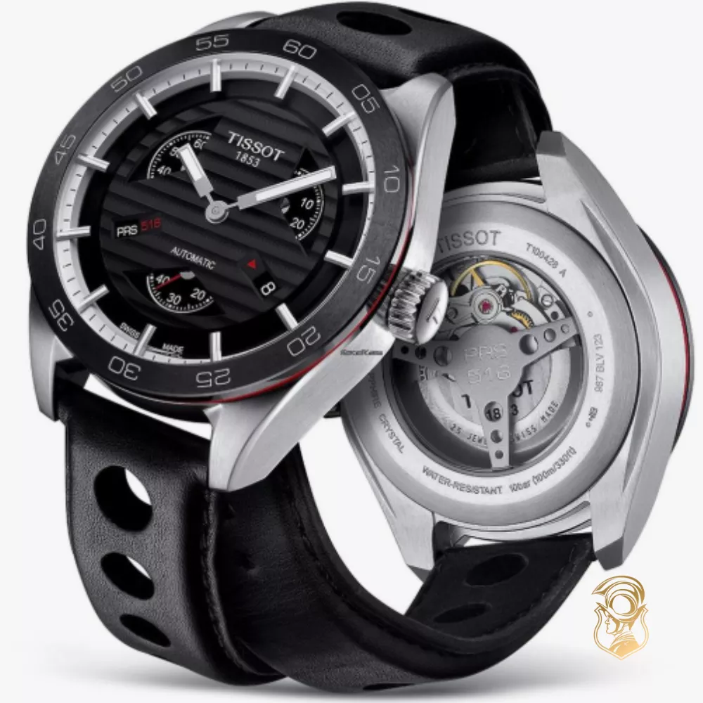 Tissot PRS 516 T100.428.16.051.00 Small Second Watch 42mm