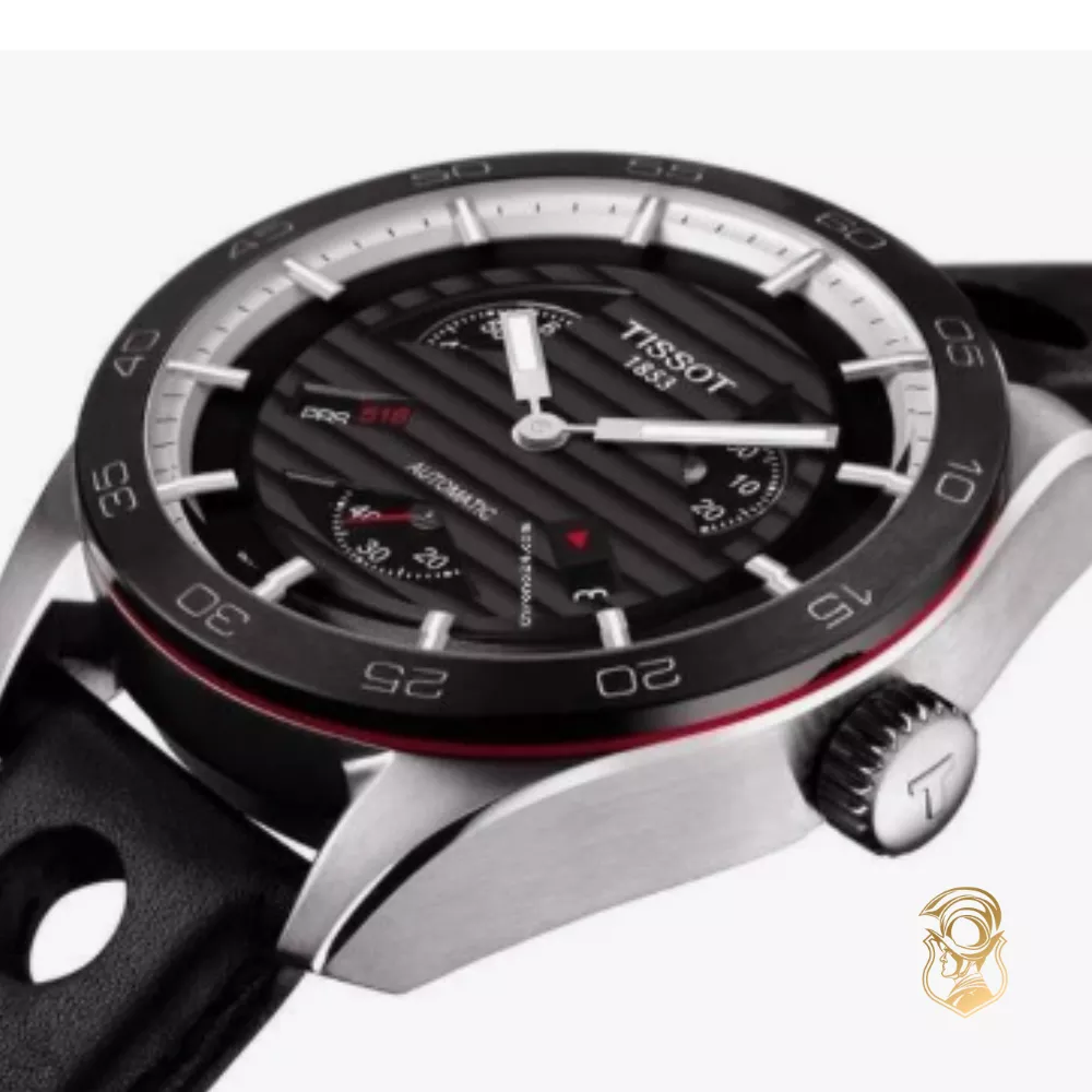 Tissot PRS 516 T100.428.16.051.00 Small Second Watch 42mm