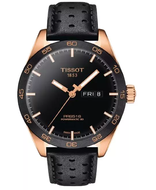 Tissot PRS 516 T100.430.36.051.01 Powermatic 80 Watch 42mm