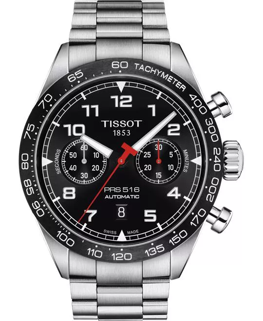 Tissot PRS 516 T131.627.11.052.00 Automatic Chronograph Watch 45mm