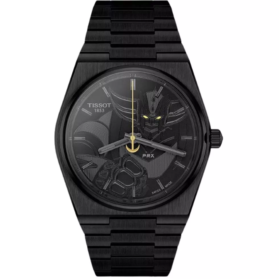 Tissot PRX T137.407.33.051.01 Limited Edition UFO Robot Grendizer 50th Anniversary Watch 40mm