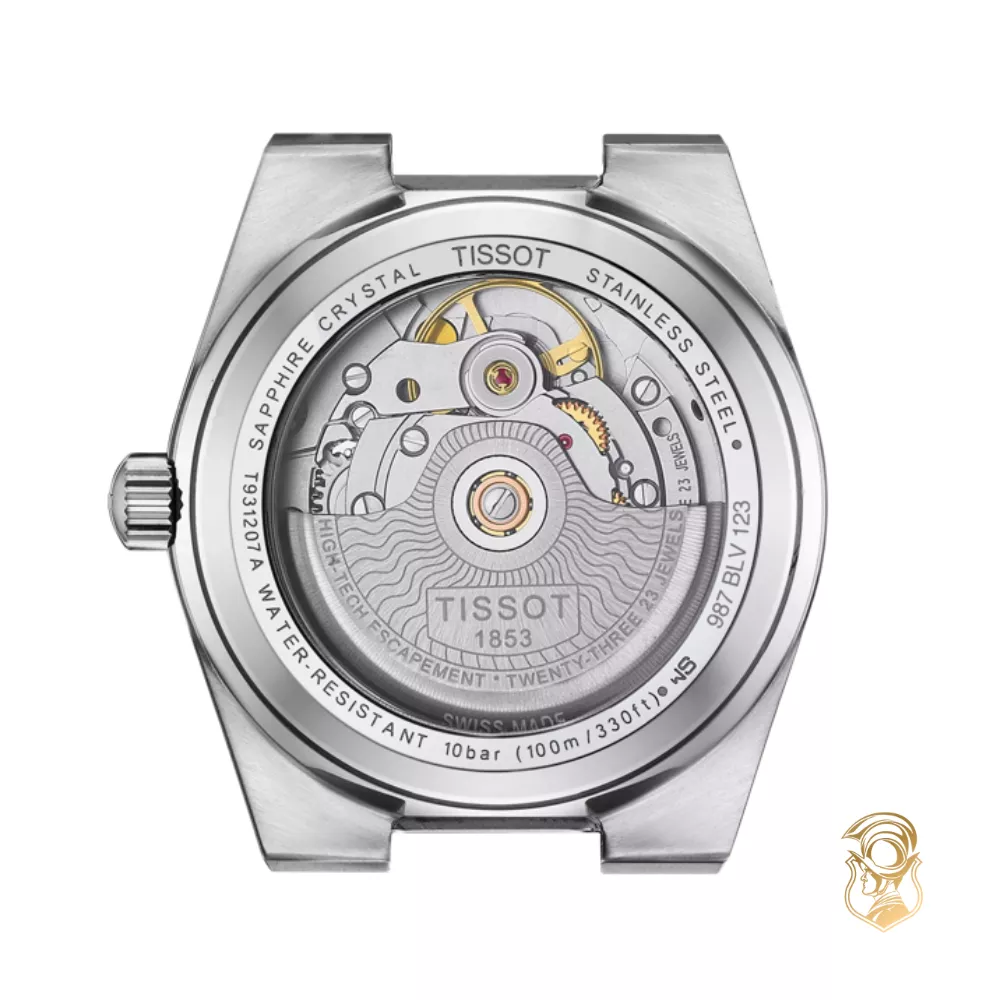 Tissot PRX T931.207.41.031.01 Powermatic 80 Steel & 18K Gold Bezel Watch 35mm