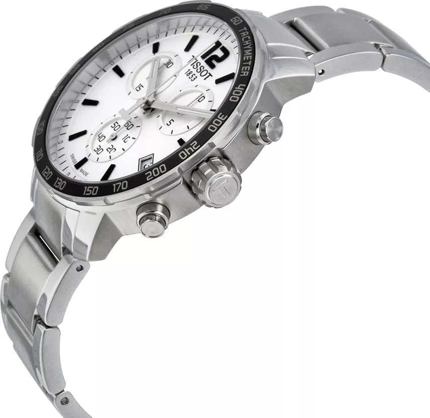 TISSOT Quickster T095.417.11.037.00 Silver Watch 42mm