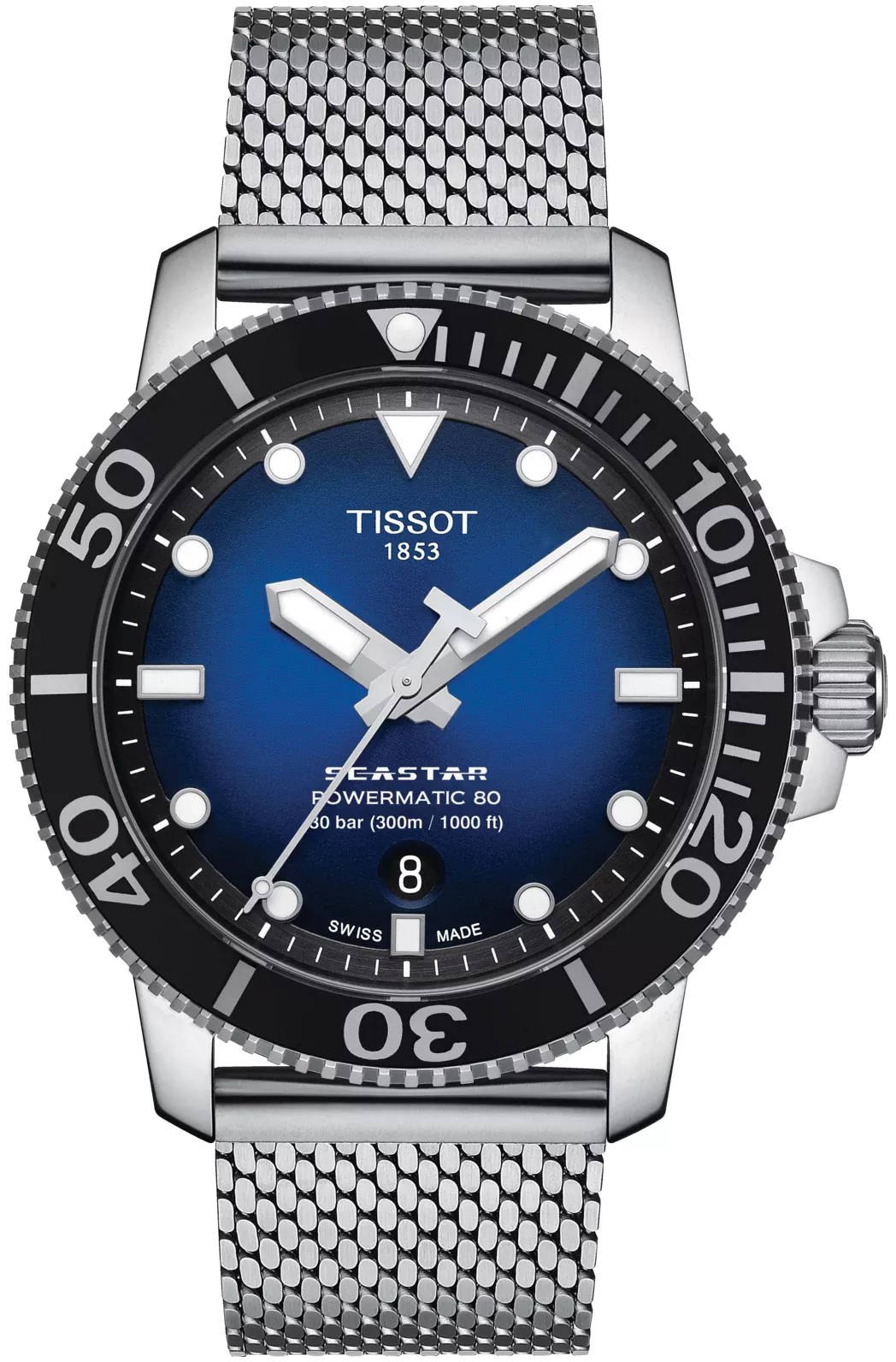 đồng hồ thể thao Tissot Seastar 1000 T120.407.11.041.02 Watch 43mm