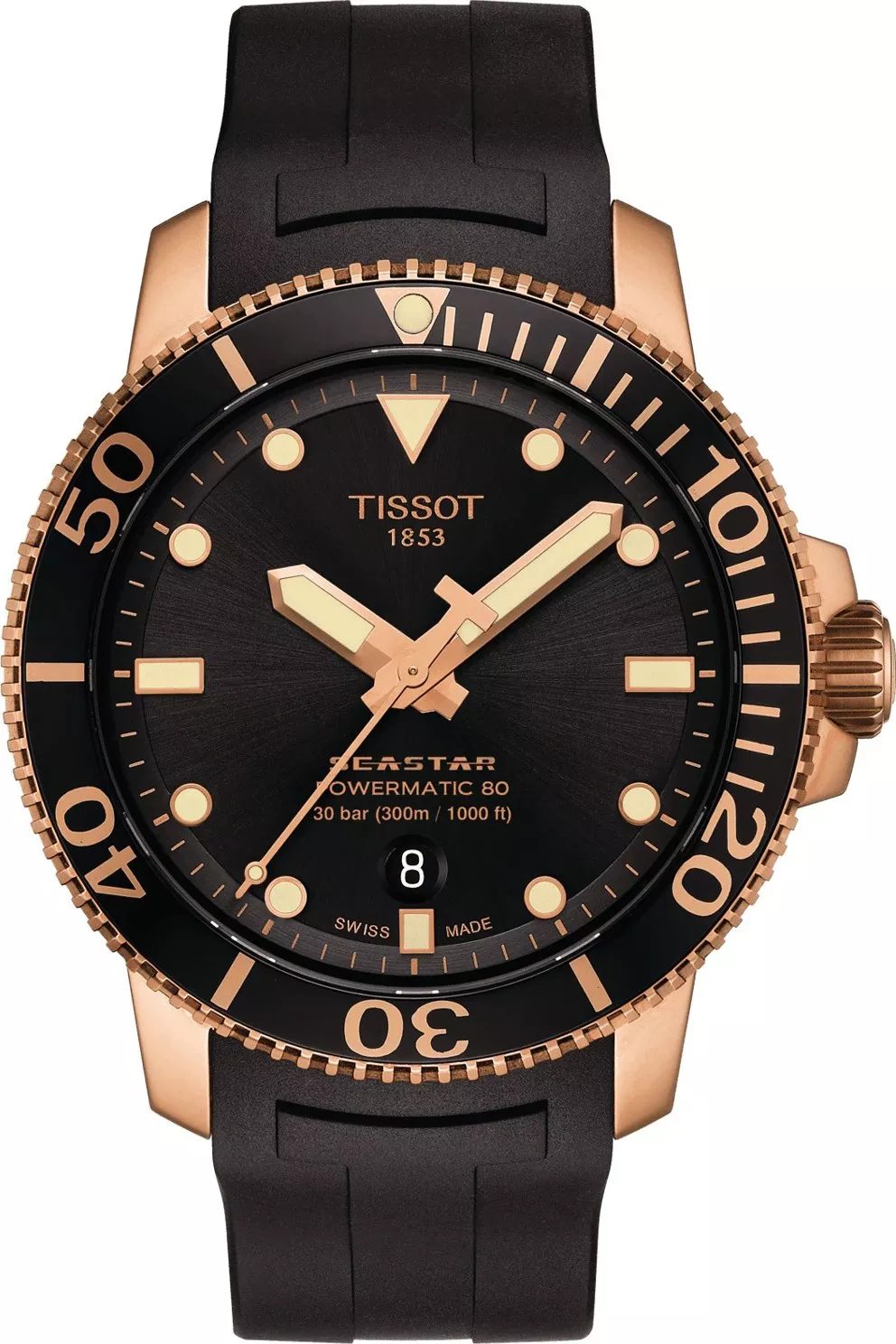 đồng hồ thể thaoTissot Seastar 1000 T120.407.37.051.01 Powermatic 80 43mm