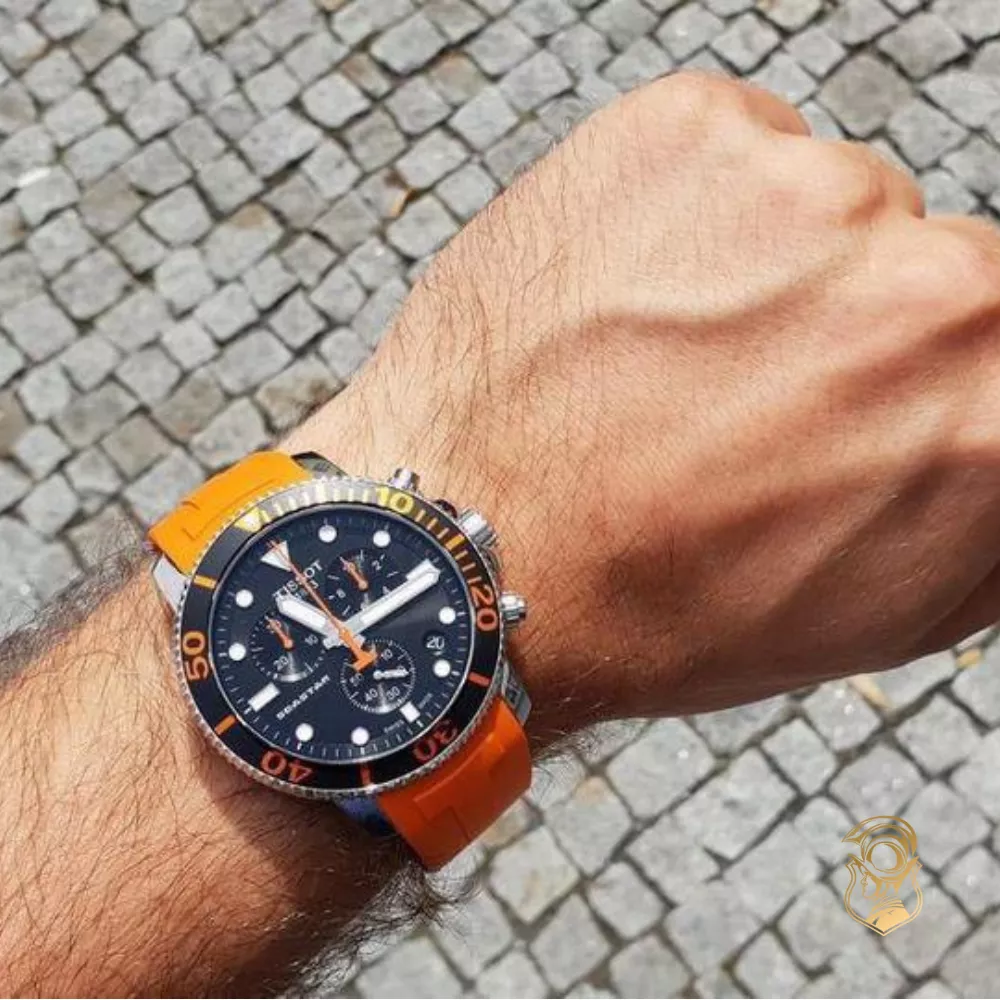 Tissot Seastar 1000 T120.417.17.051.01 Chronograph Watch 45.5mm