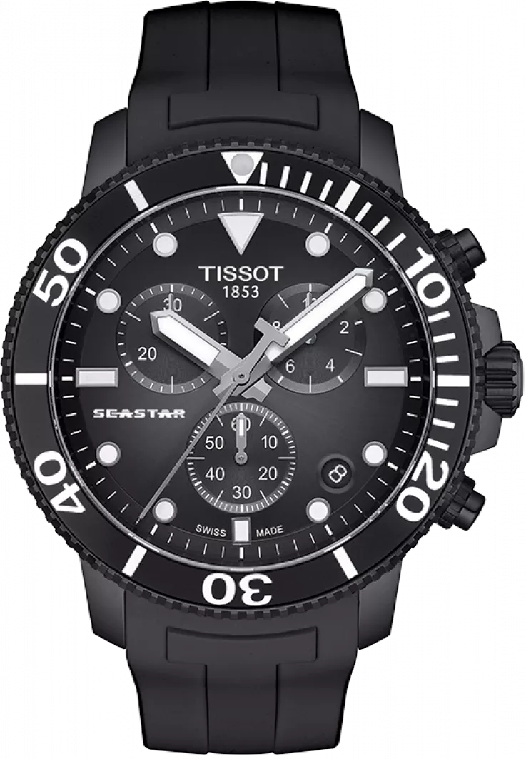đồng hồ thể thao Tissot Seastar 1000 T120.417.37.051.02 Chronograph 45.5