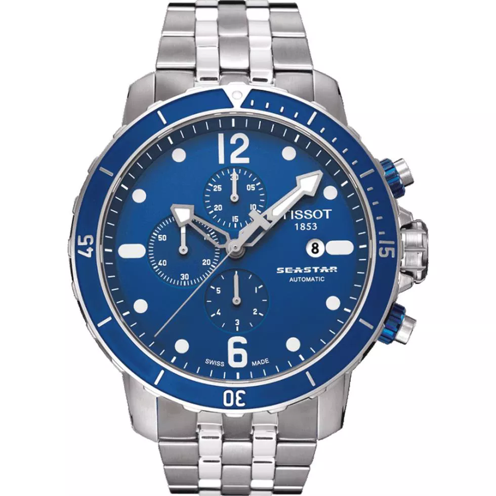 TISSOT Seastar T066.427.11.047.00 Blue Watch 48mm