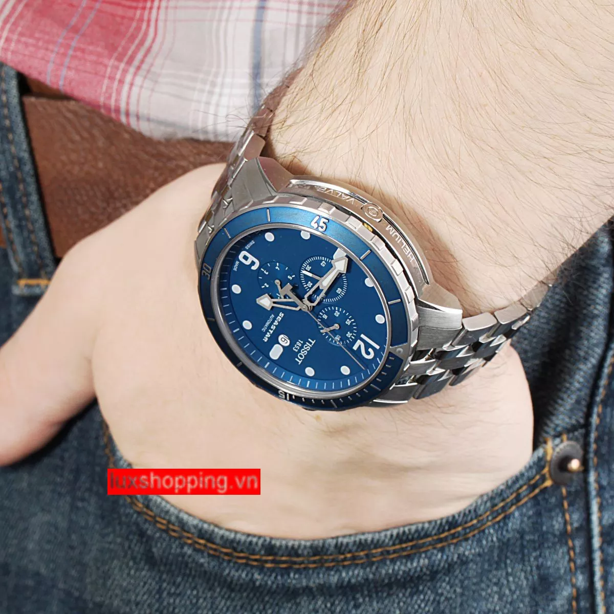 TISSOT Seastar T066.427.11.047.00 Blue Watch 48mm