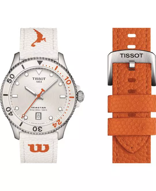 Tissot Seastar Wilson T120.410.17.011.00 Watch Set 40mm