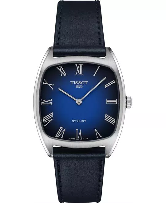 Tissot Stylist Blue-Tone Watch 32x32mm