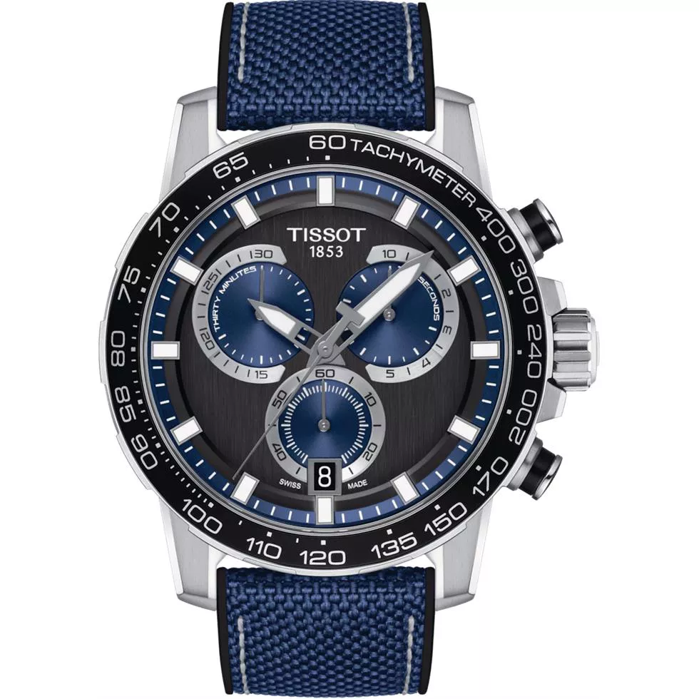 Tissot Supersport Chrono Watch 45.5mm