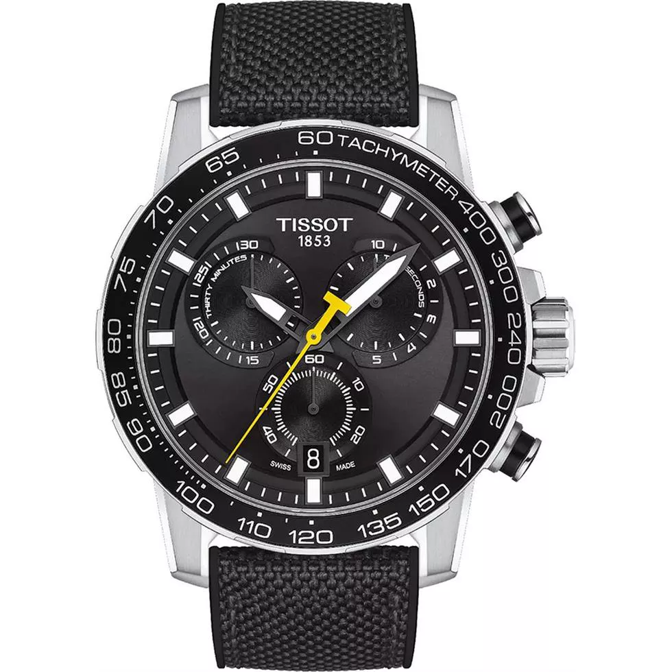 Tissot Supersport T125.617.17.051.02 Black Dial Watch 45.50MM