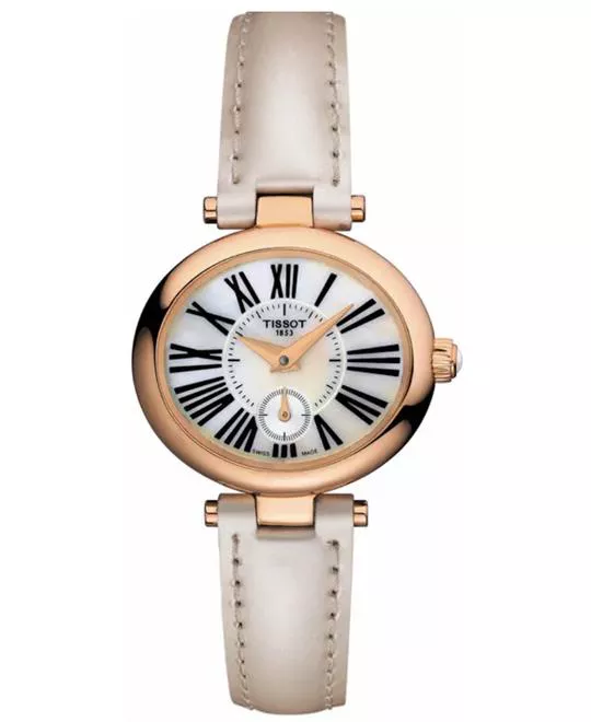 Tissot T-Gold Glamorous T917.310.76.113.00 18K Gold Watch 27.3mm