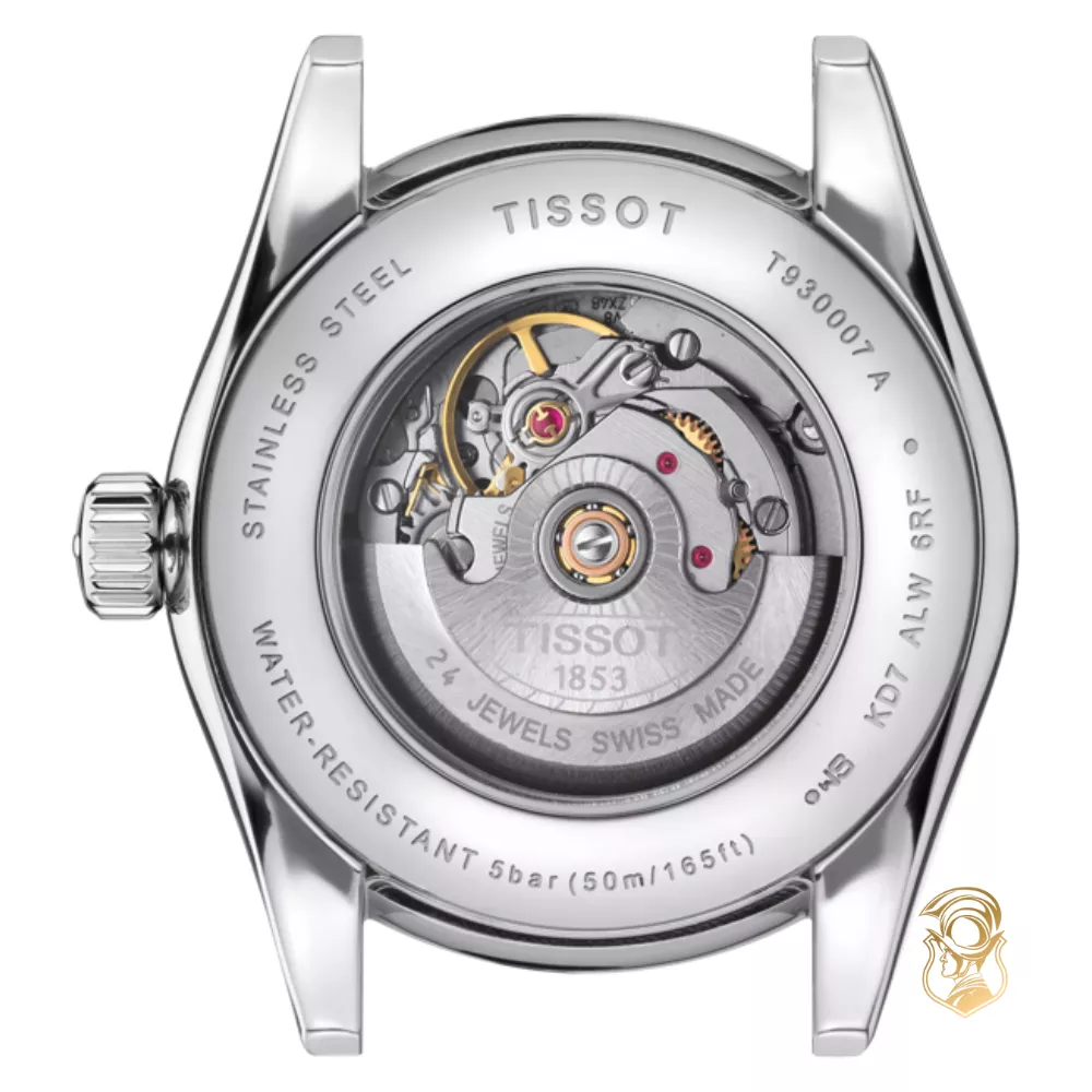 Tissot T-My Lady T930.007.41.046.00 Gold Bezel Watch 29mm