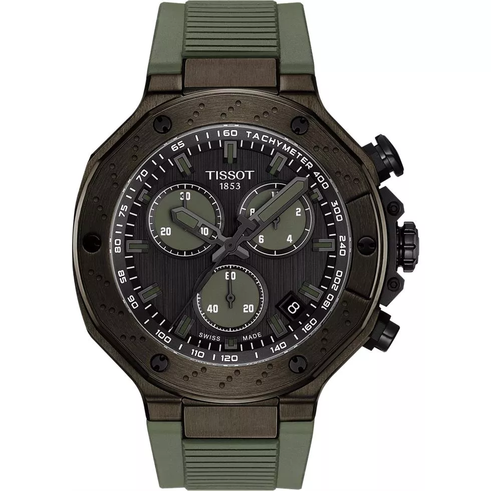 Tissot T-Race T141.417.37.061.02 Chronograph Men's Watch 45mm