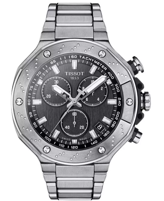Tissot T-Race T141.417.11.051.01 Chronograph Watch 45mm