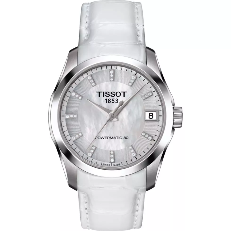 TISSOT POWER 80 LADY T035.207.16.116.00 COUTURIER Watch 32mm