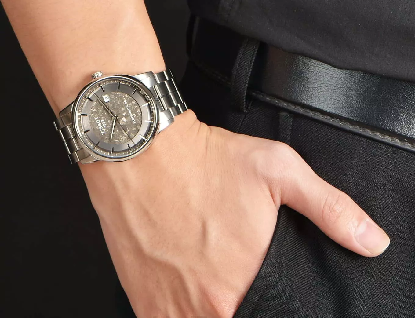 TISSOT Luxury T086.407.11.061.10 Anthracite Watch 41mm
