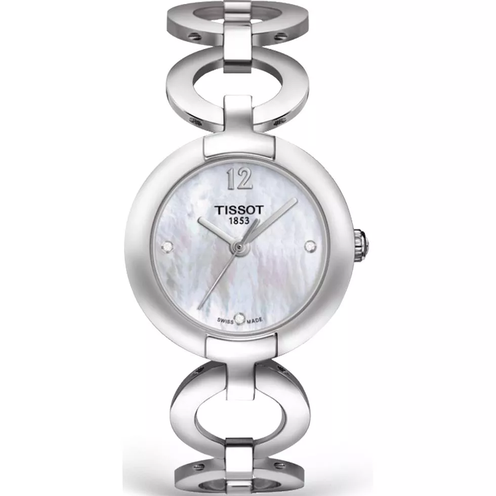 Tissot White T084.210.11.116.01 Mother of Pearl Watch 27.95mm