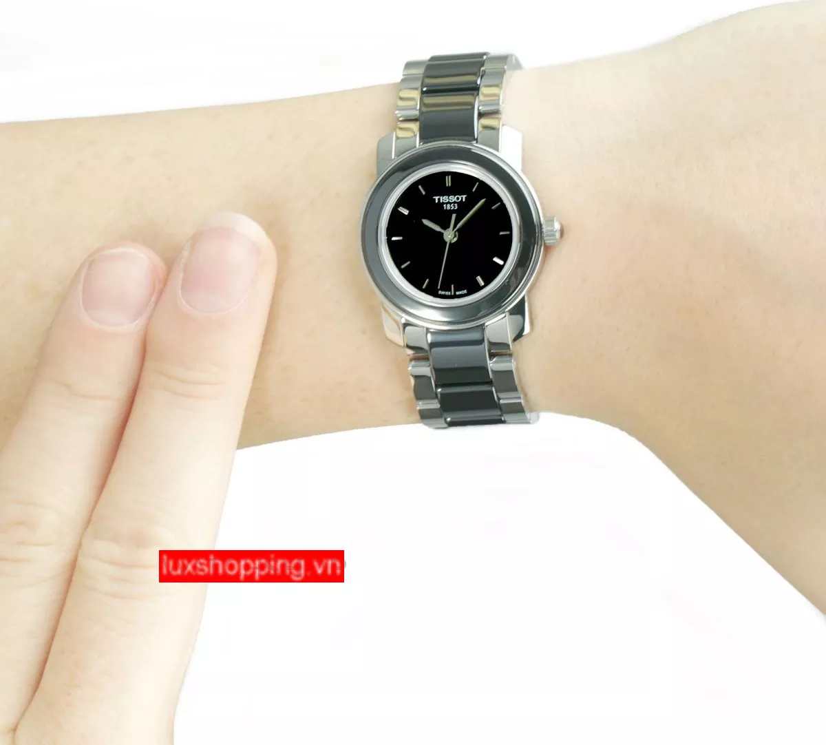 Tissot T-Trend T064.210.22.051.00 Cera Ceramic Watch 28mm