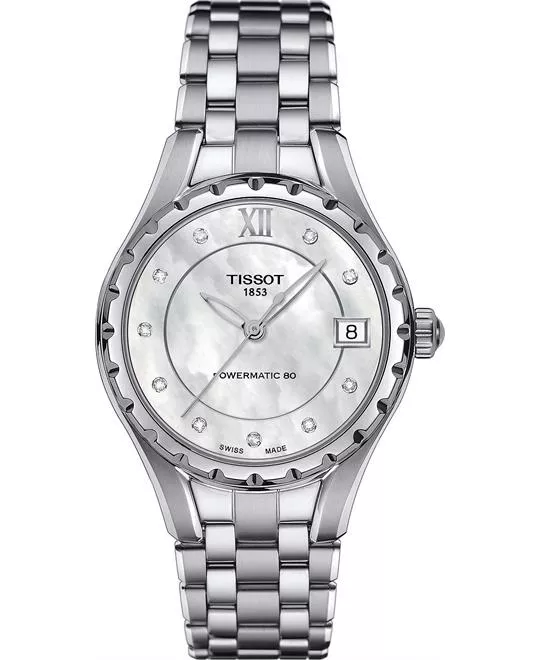 Tissot LADY T072.207.11.116.00 Auto Diamond Watch 35mm 