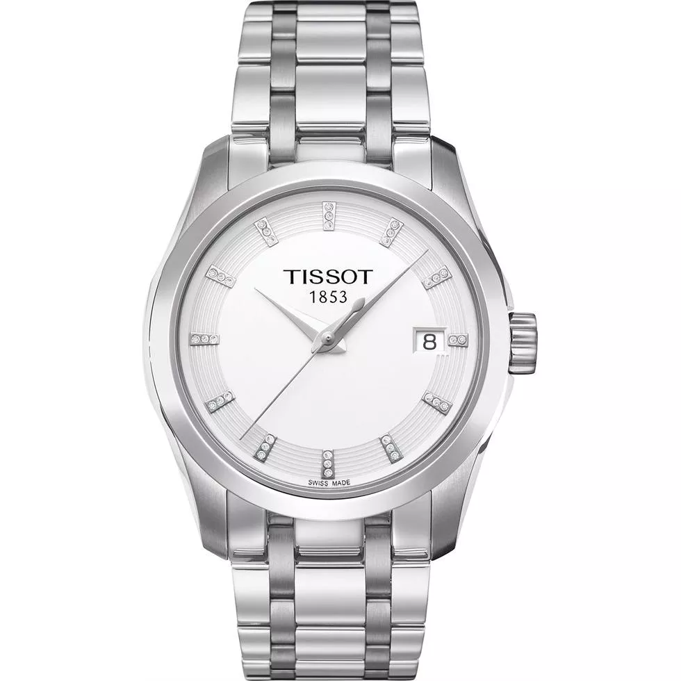 Tissot COUTURIER T035.210.11.016.00 Diamond Watch 32mm 