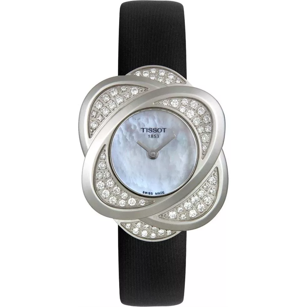 Tissot T-Trend T03.1.125.80 Flower Diamond Watch 23mm