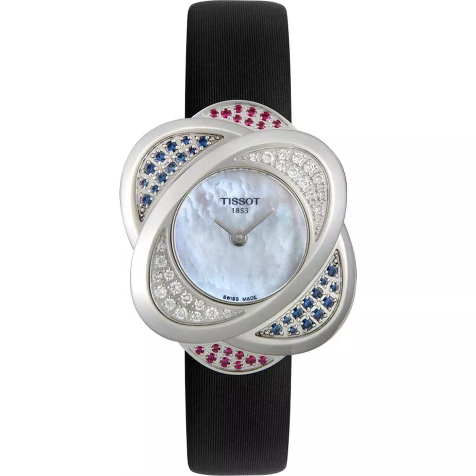 Tissot T-Trend T03.1.325.80 Flower Diamond Watch 34mm