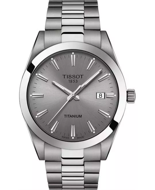 Tissott-Classic T127.410.44.081.00 Titanium Watch 40MM