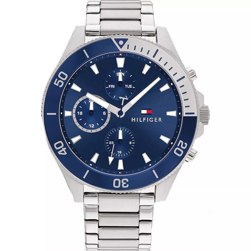 Tommy Explorer Watch With Navy Dial 46mm