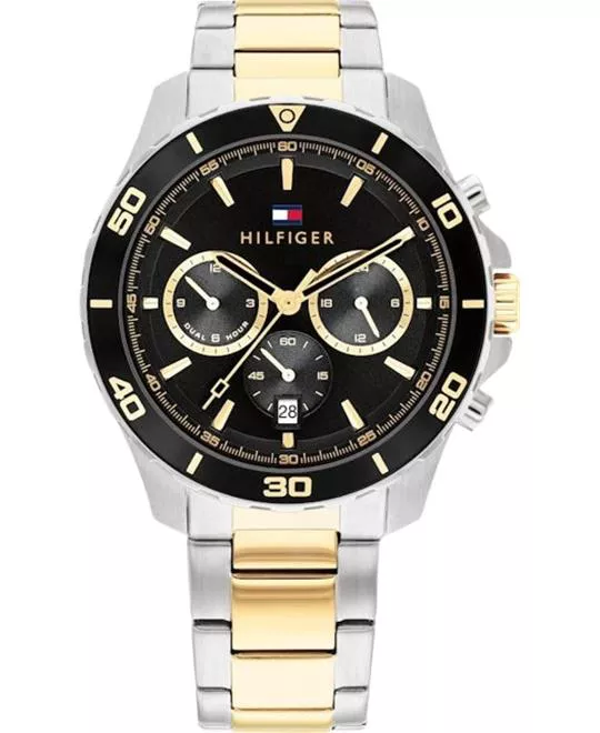 Tommy Hilfiger Jordan Two Tone Watch Watch 43mm