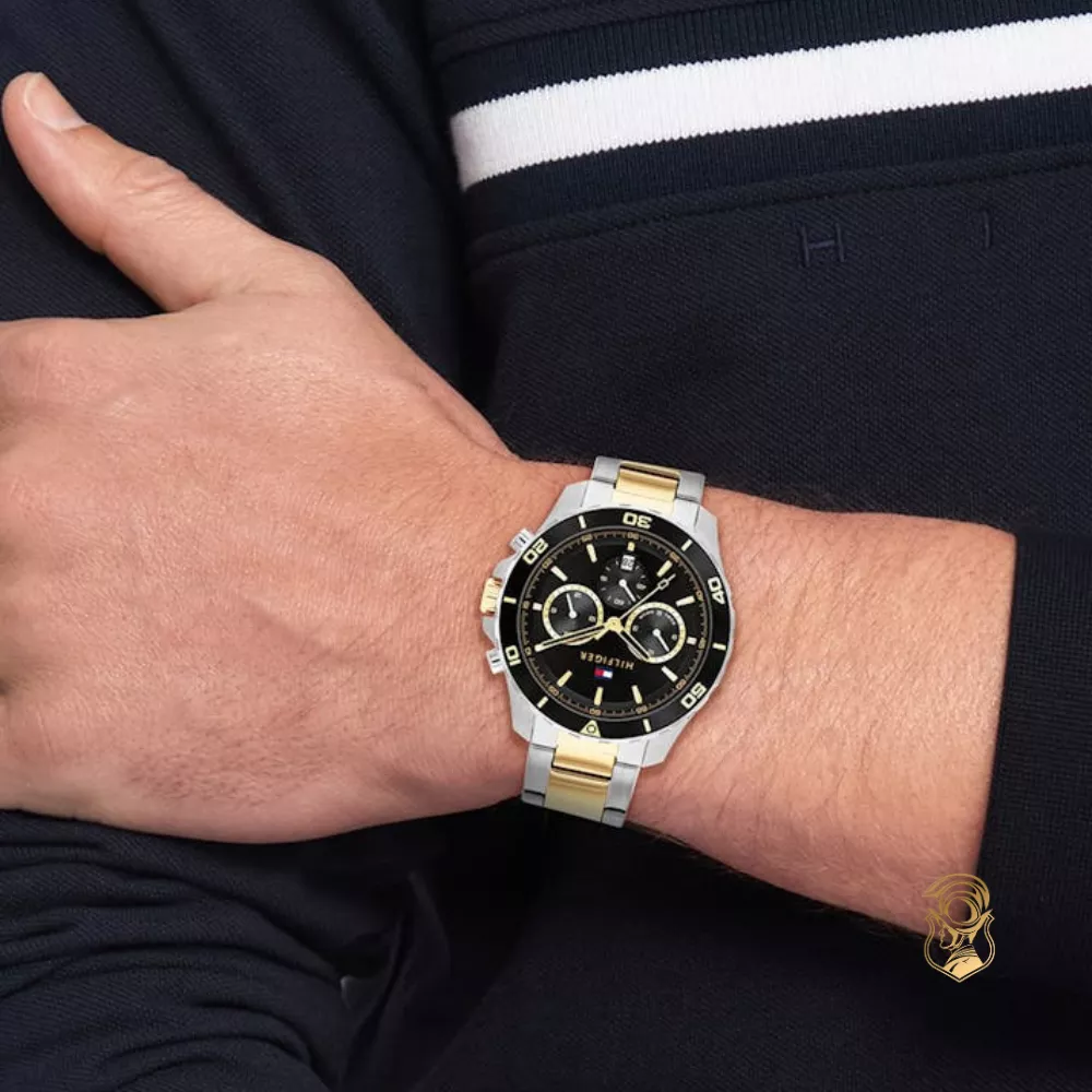 Tommy Hilfiger Jordan Two Tone Watch Watch 43mm