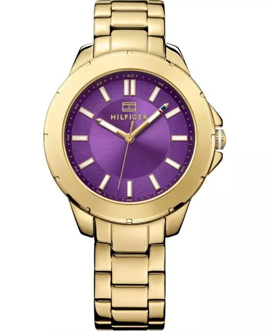 Tommy Hilfiger Women's Gold Ion-Plated Watch 38mm 