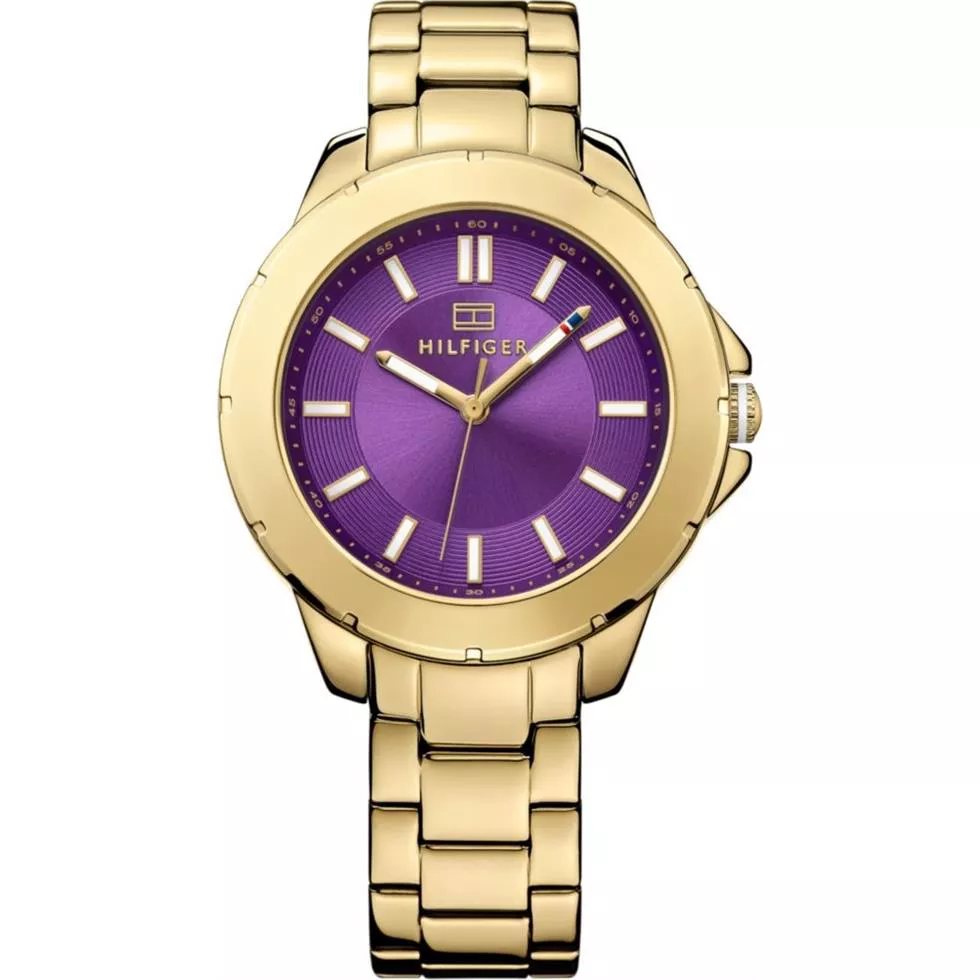 Tommy Hilfiger Women's Gold Ion-Plated Watch 38mm 