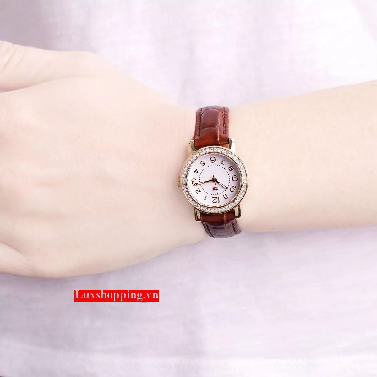 Tommy Hilfiger Women's Quartz Brown Watch 28mm