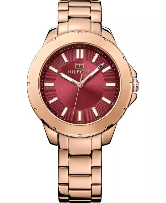 Tommy Hilfiger Women's Rose Gold Ion-Plated Watch 38mm 