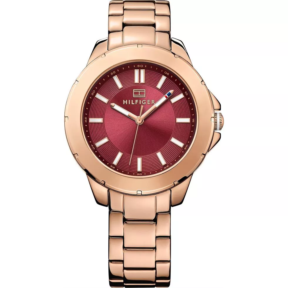Tommy Hilfiger Women's Rose Gold Ion-Plated Watch 38mm 
