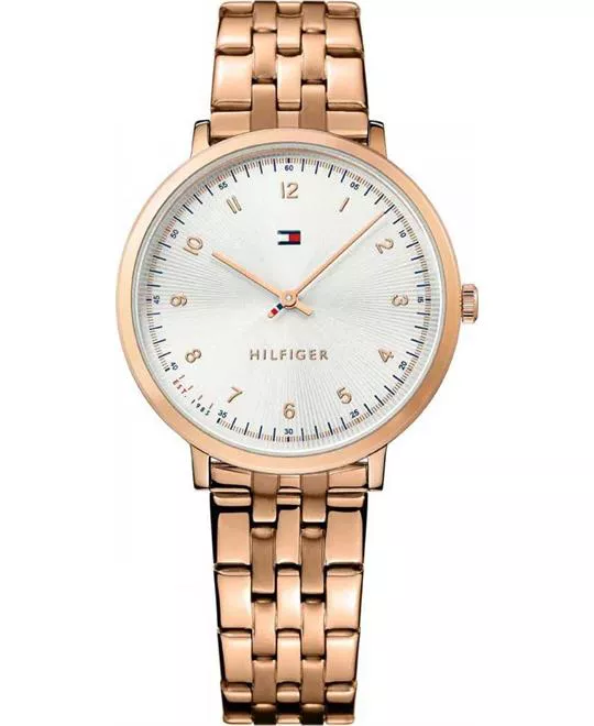 Tommy Hilfiger Women's Rose Gold-Tone Watch 35mm