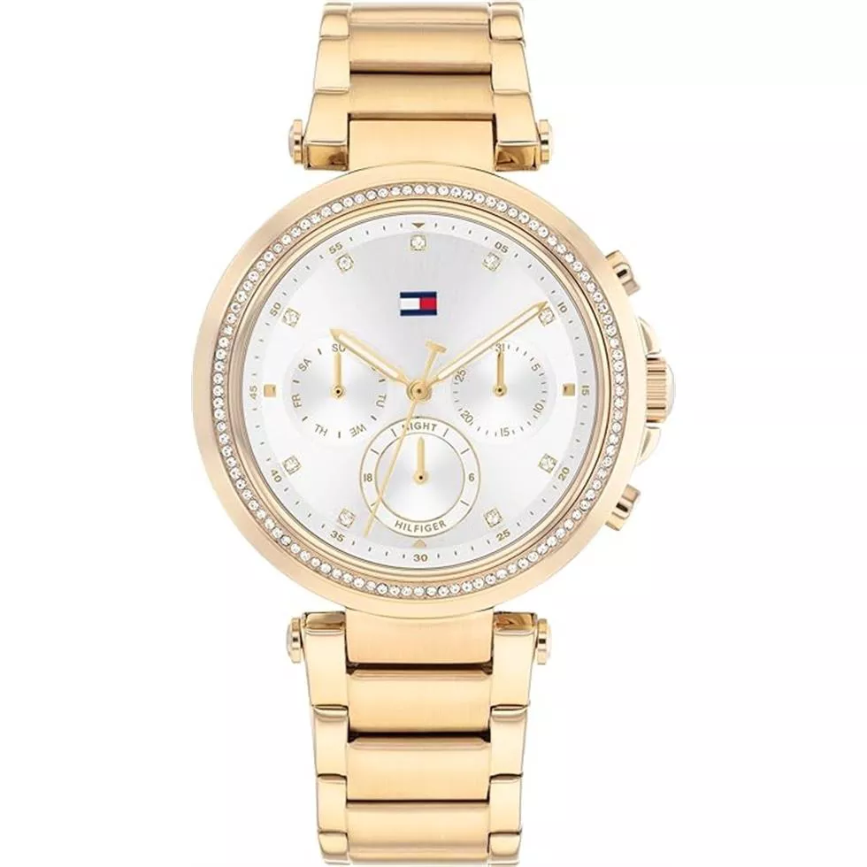 Tommy Hilfiger Womens Gold Watch 38mm