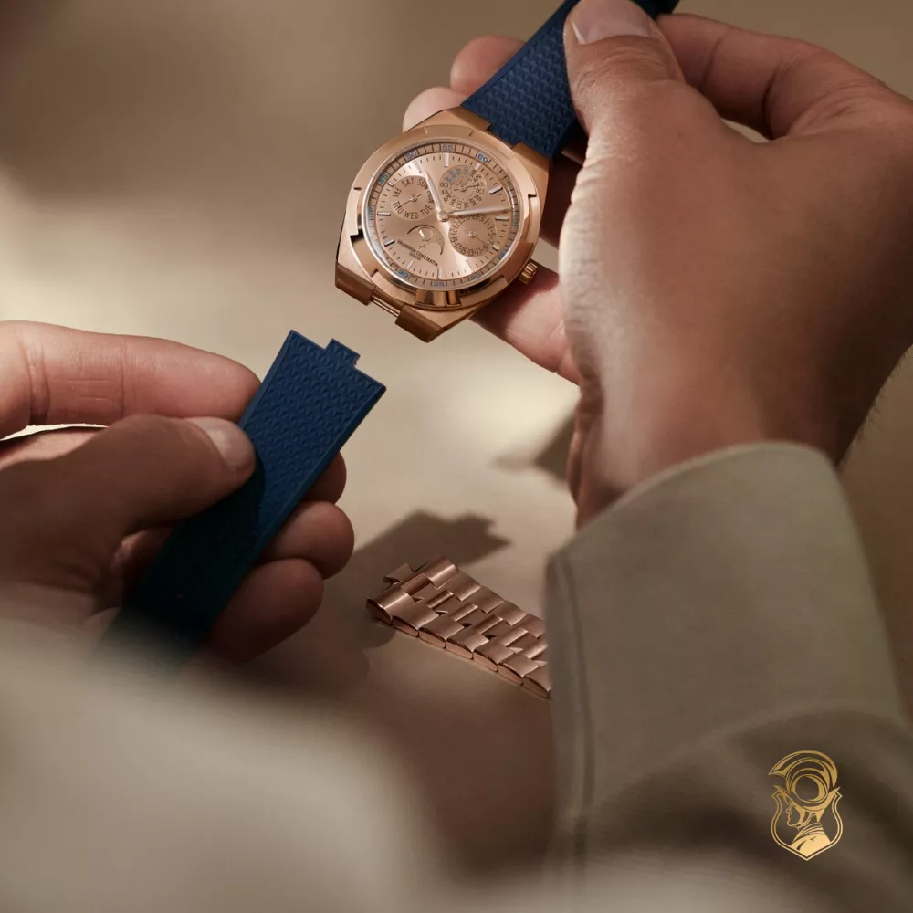 Vacheron Constantin Overseas 4300V/220R-H144 Perpetual Calendar Ultra-thin Watch 41.5mm